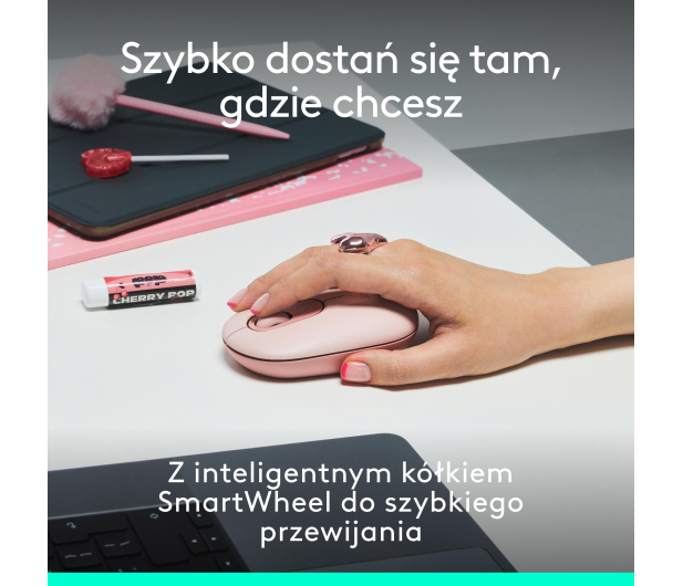 Logitech POP ICON Combo różowa - 1276188 - zdjęcie 10
